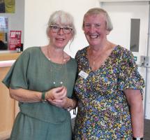 President Ruth and Christine